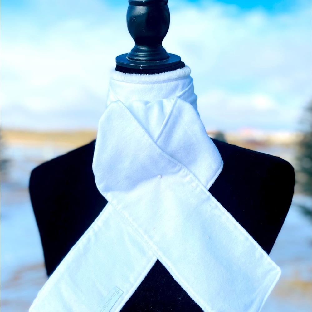 Winter Equestrian Shaped Stock Tie